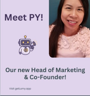 Carousel cover: Meet PY! Our new Head of Marketing and Co-Founder